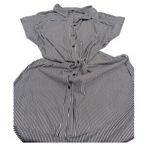 Mile Gabrielle Striped Dress Size 2X